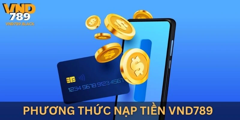 Giới thiệu 3 phương thức nạp tiền VND789