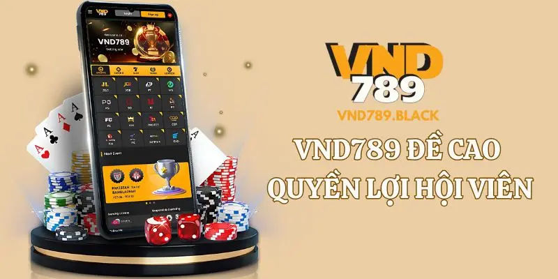 Thương hiệu VND789 luôn đề cao quyền lợi hội viên